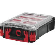 Modulární kufr - plastový organizér Milwaukee PACKOUT - 390x250x120mm, 5 přepážek  4932464083