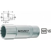 Vnitřní nástrčný klíč 1/2" dvanáctihranný 27mm HAZET 900TZ-27 - HA045419
