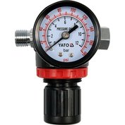 Regulátor tlaku vzduchu 1/4", max. 1,2MPa - YT-2381