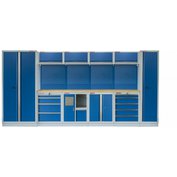 Kvalitní PROFI BLUE dílenský nábytek 4235 x 495 x 2000 mm - MTGS1301AI